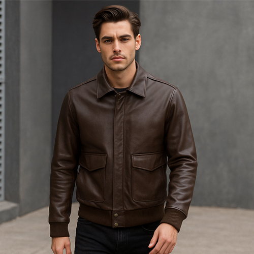 Aviator Leather Jacket